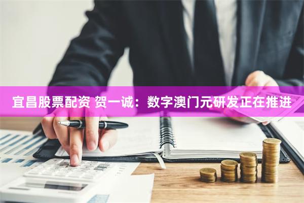 宜昌股票配资 贺一诚：数字澳门元研发正在推进