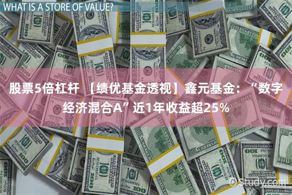 股票5倍杠杆 【绩优基金透视】鑫元基金：“数字经济混合A”近1年收益超25%