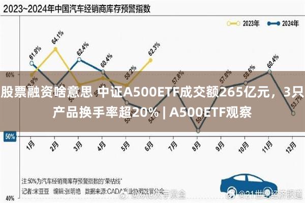 股票融资啥意思 中证A500ETF成交额265亿元，3只产品换手率超20% | A500ETF观察